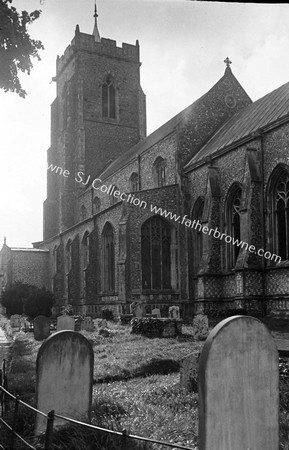 MARTHAM CHURCH FROM E.(CLOSE)